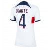 Paris Saint-Germain Manuel Ugarte #4 Bortatröja Dam 2023-24 Korta ärmar